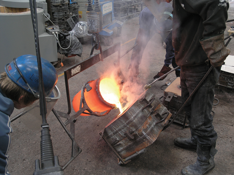 Longton Light Alloys Foundry Copper Based Casting