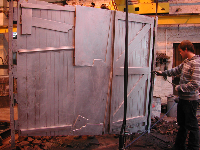 Modern art sculpture