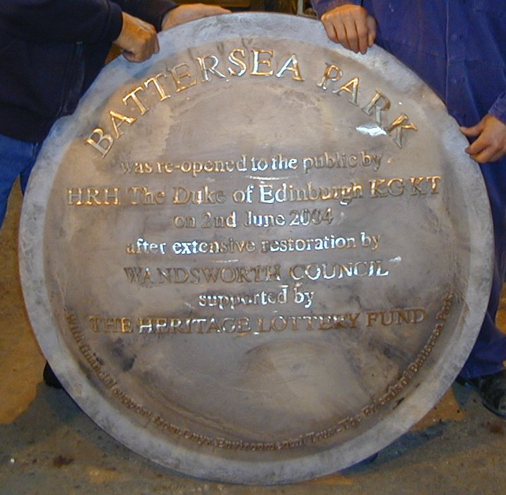 Copper Casting Silicon Bronze Plaque